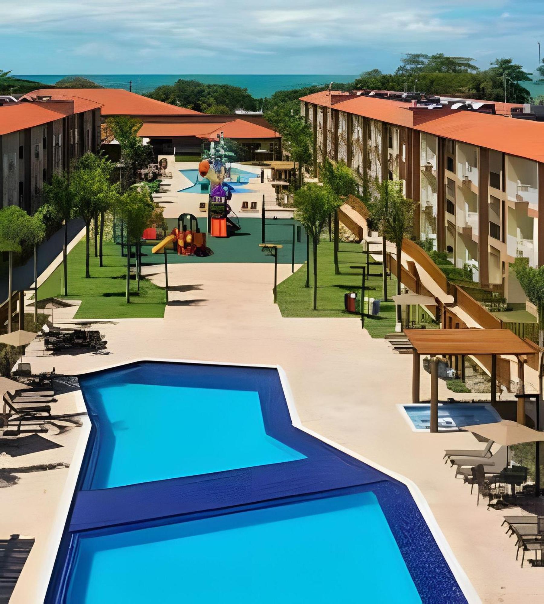 Ondas Praia Resort Em ปอร์โตเซกูโร ภายนอก รูปภาพ